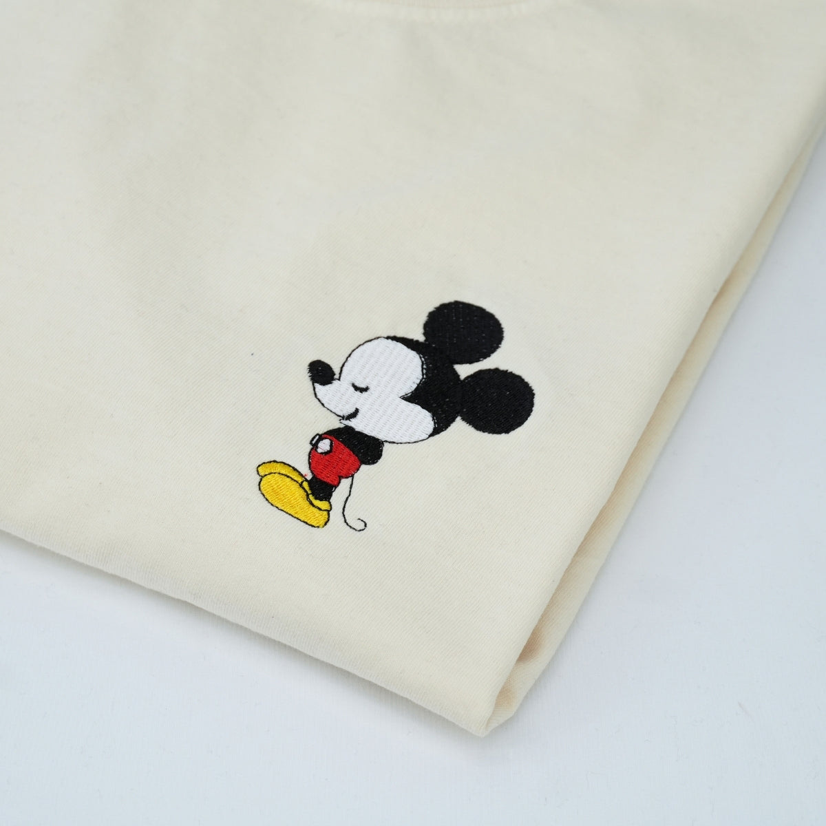Custom Embroidered Cartoon Mouse In Love Matching T-shirts for Couples