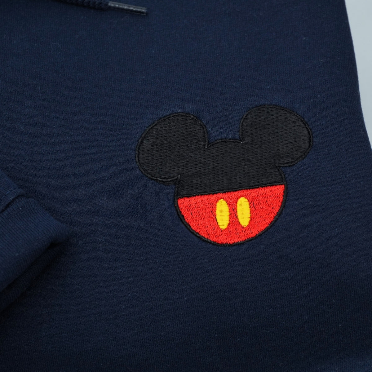 Custom Embroidered Hoodies For Couples, Custom Matching Couple Hoodie, Cartoon Mouse Happy Couples Embroidered Hoodie