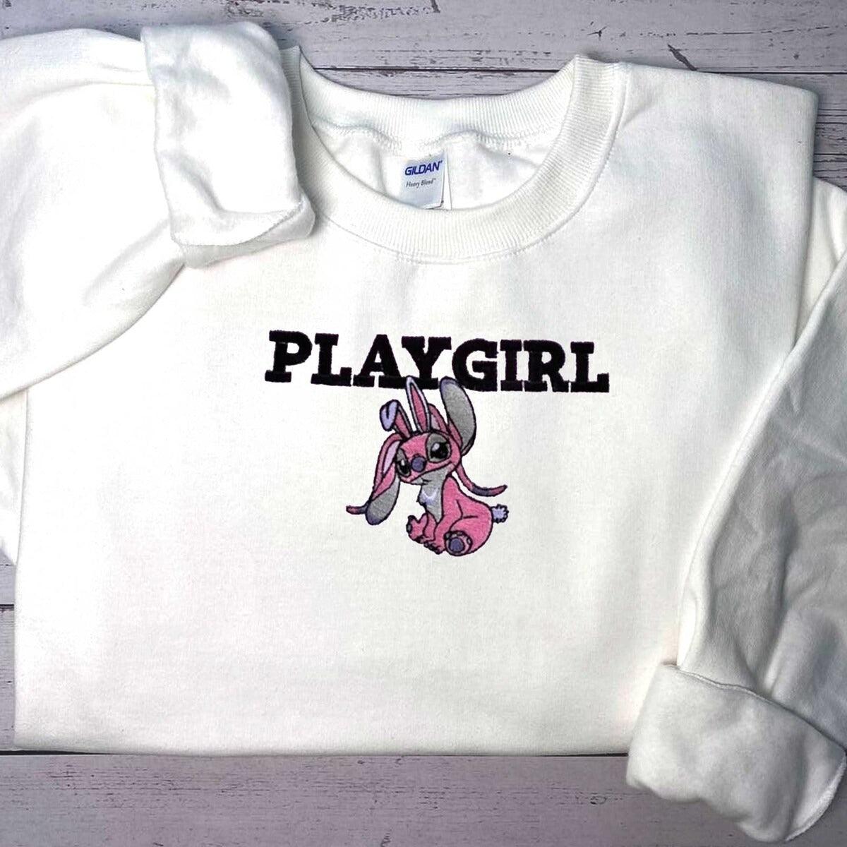 Custom Embroidered Hoodies for Couples, Funny Cartoon Inspired Matching Couple Hoodie