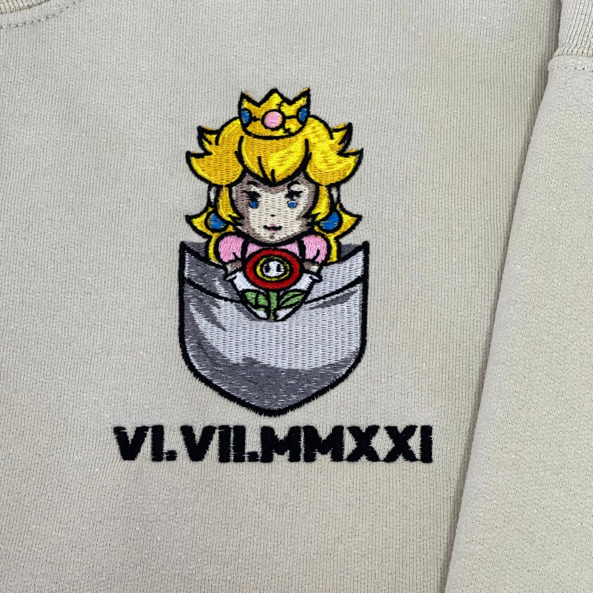 Custom Embroidered Hoodies for Couples, Matching Roman Numeral Date Hoodie, Cute Cartoon Inspired Couple Outfit