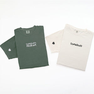 Custom Embroidered Somebody Somebody's Problem Matching T-shirts for Couples