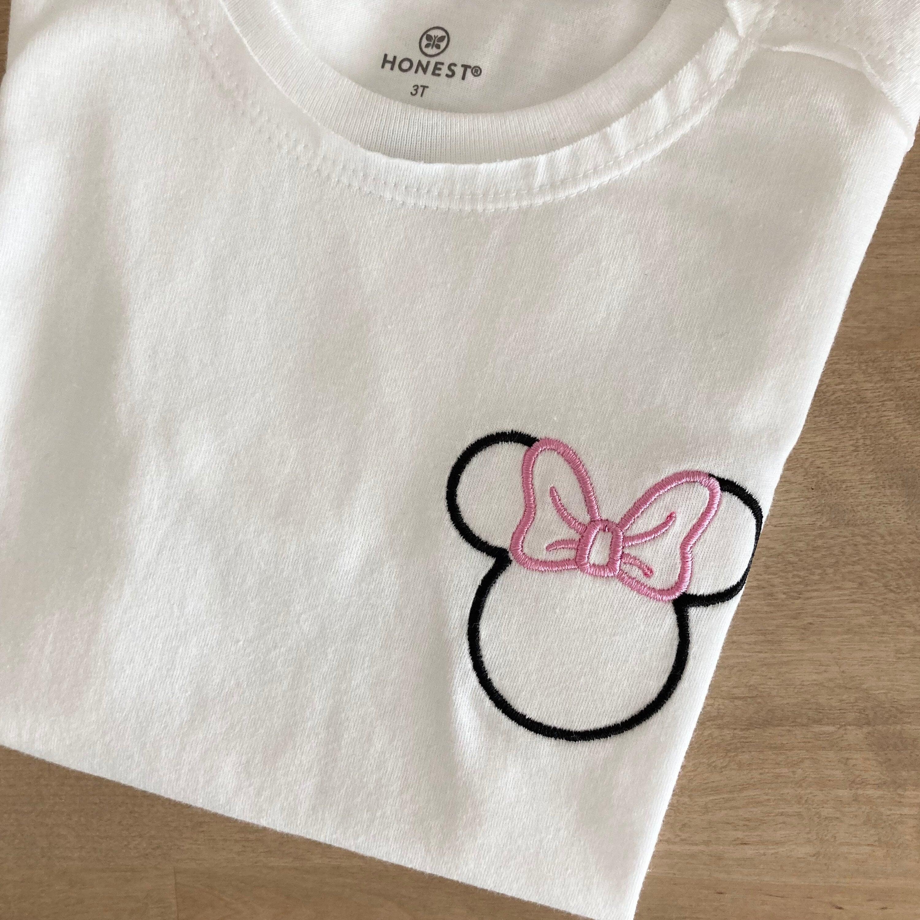 Custom Embroidered Sweatshirts For Couples, Custom Matching Couple Hoodies, Cartoon Mouse Couples Embroidered Matching Couples Sweatshirt