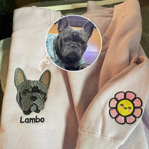 Personalized Dog Sweatshirt | Custom Pet Embroidery Hoodie