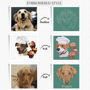 Custom Embroidered Pet Hoodie | Minimalist Line Art Dog Sweatshirt | Personalized Gift for Pet Lovers
