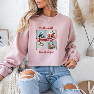 It's The Most Wonderful Time Of The Year Christmas Crewneck Sweatshirt