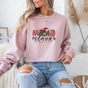 Mama Claus Christmas Crewneck Sweatshirt