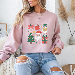 Coquette Christmas Crewneck Sweatshirt