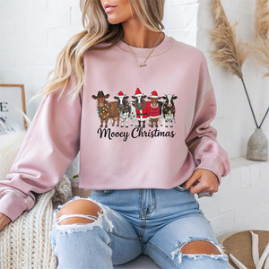 Mooey Christmas Crewneck Sweatshirt