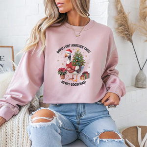 Merry Goosemas Christmas Crewneck Sweatshirt