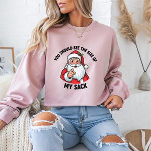 You Should See The Size Of My Sack Christmas Crewneck Sweatshirt