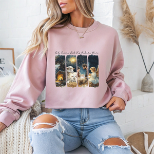 Jesus Christmas Crewneck Sweatshirt
