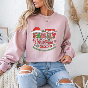 2025 Family Christmas Crewneck Sweatshirt