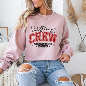 Christmas Crew Making Memories Together Christmas Crewneck Sweatshirt