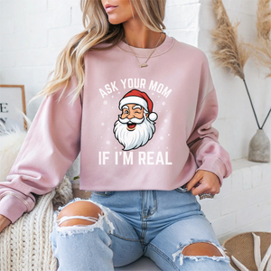 Santa Humor Christmas Crewneck Sweatshirt