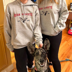 Embroidered Dog Sweatshirt | Sweatshirt with Your Pet's Portrait Photo| Unique Gift for Pet Lovers