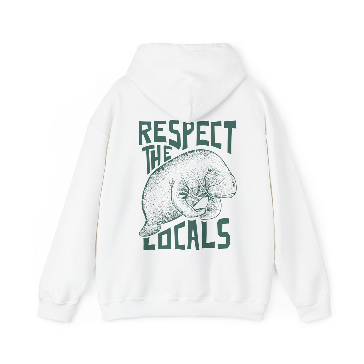 Respect The Locals Manatee Hoodie V2