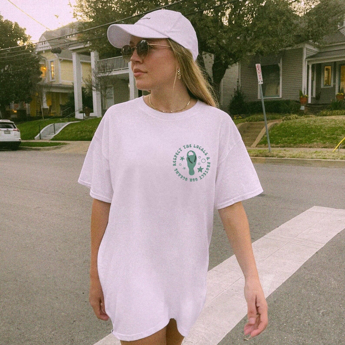 Respect The Locals Manatee Tee