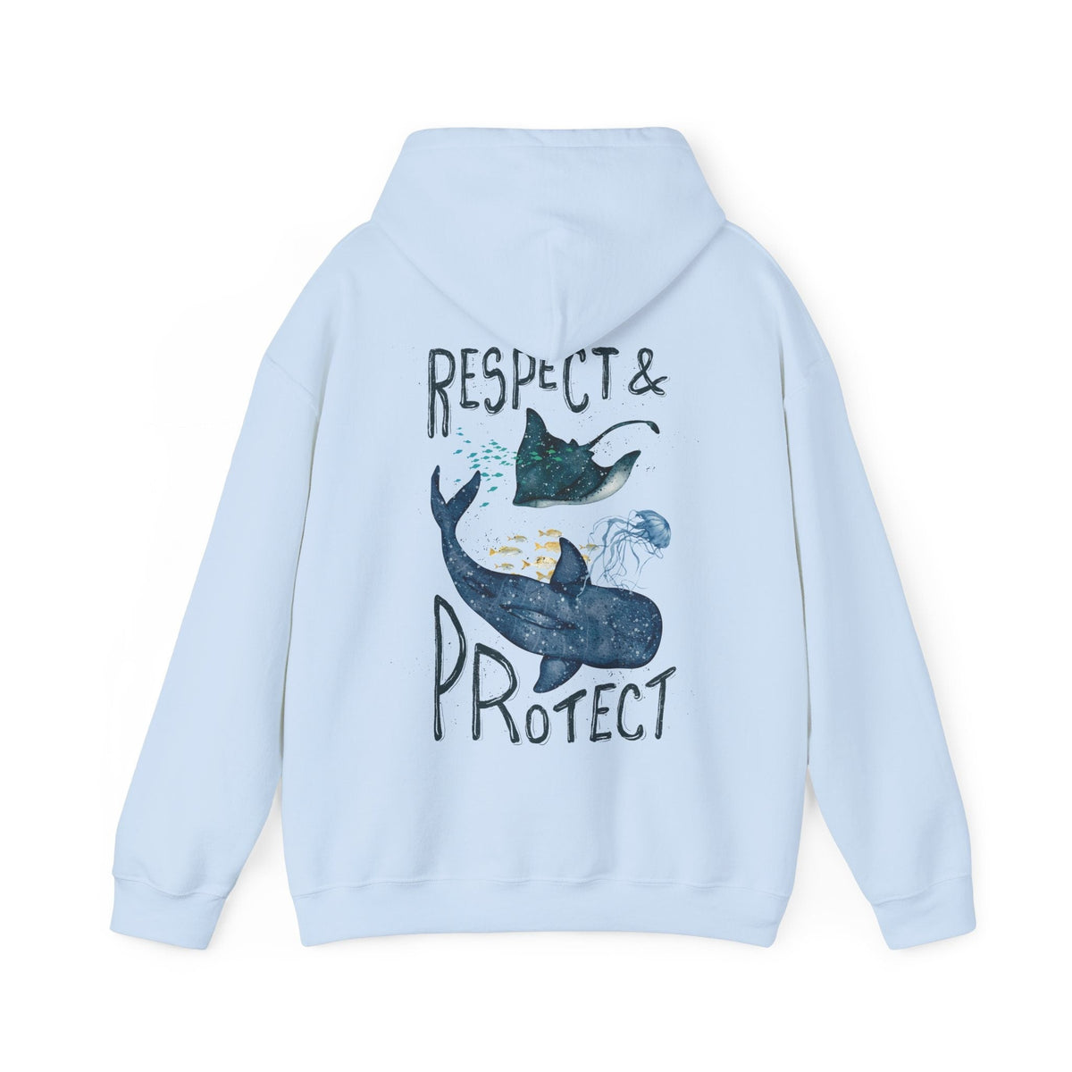 Whale Shark Respect Hoodie