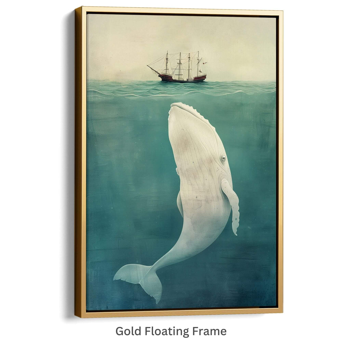 Whale Wall Art Print