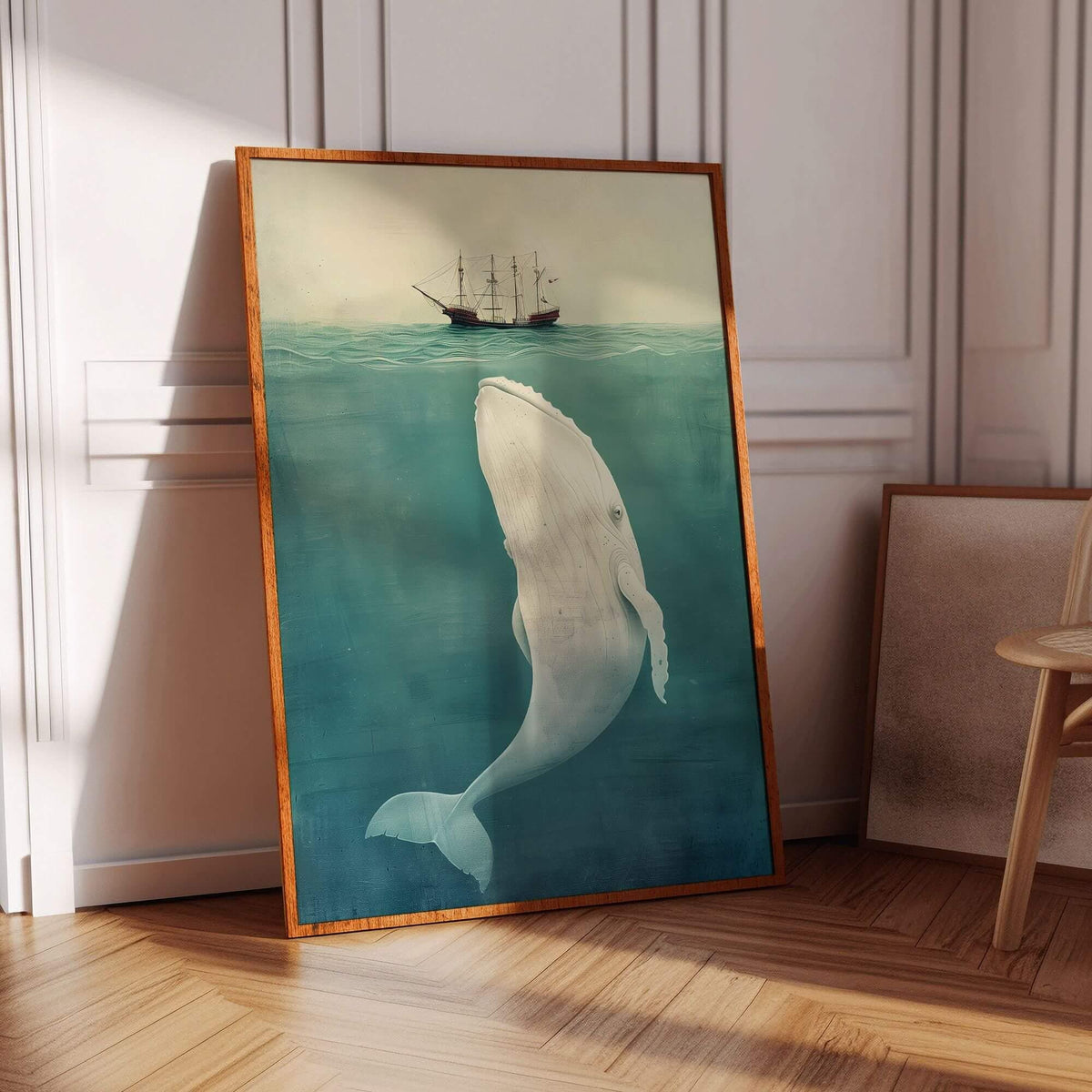 Whale Wall Art Print