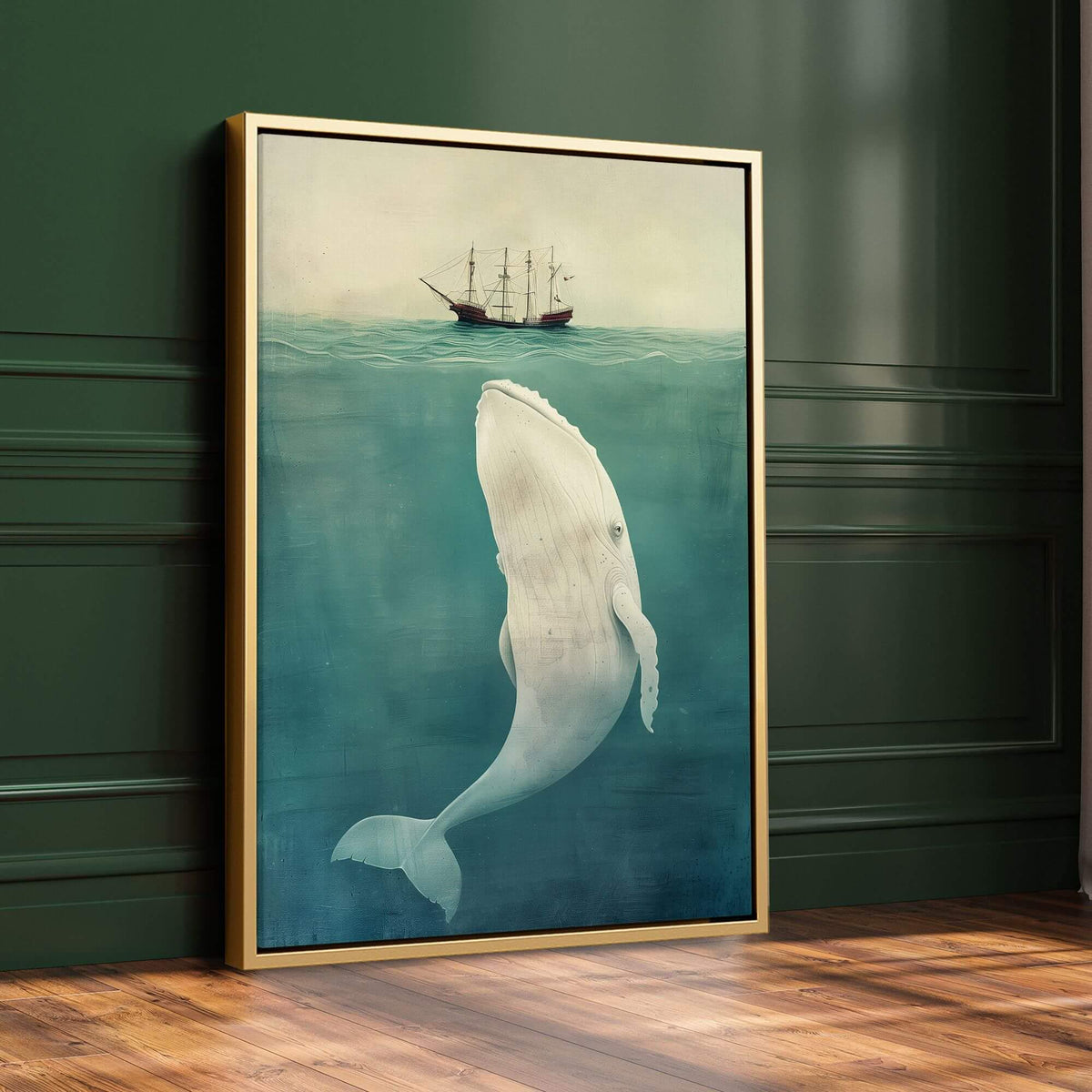 Whale Wall Art Print