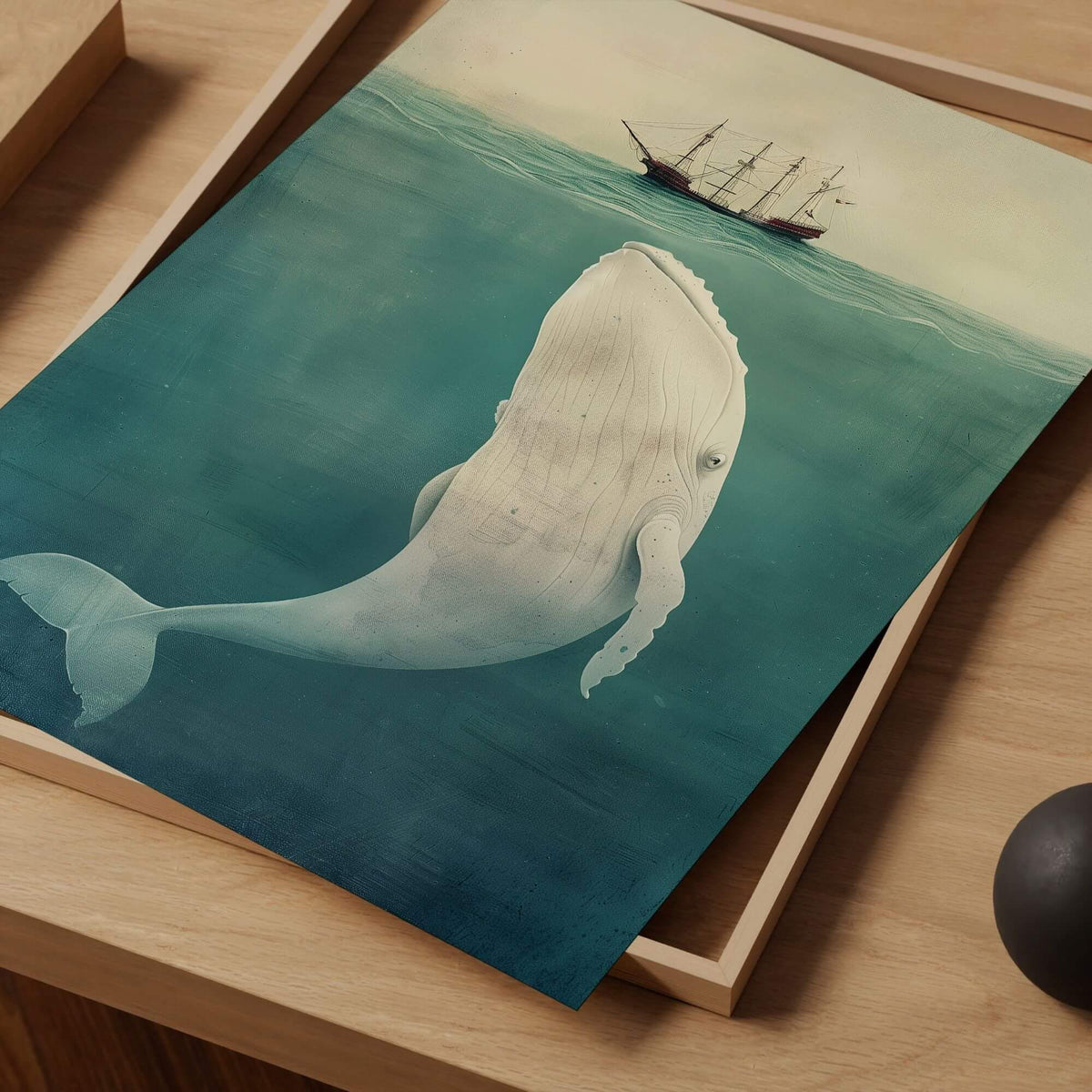 Whale Wall Art Print