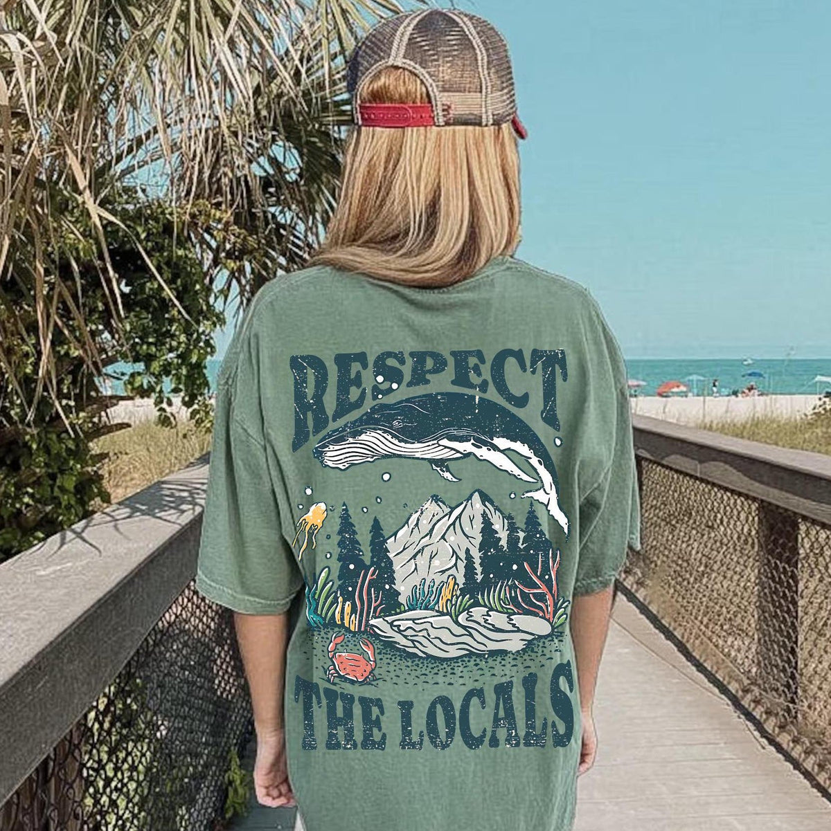 Respect The Locals Tee V9