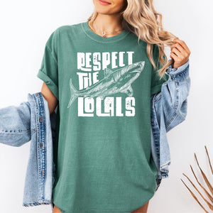 Respect The Locals Retro Tee
