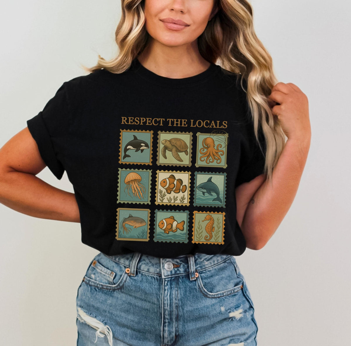 Respect The Locals Tee V5