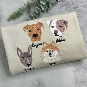Personalized Dog Sweatshirt | Custom Pet Embroidery Hoodie